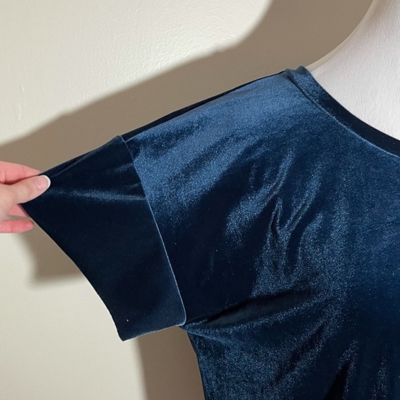 Anthropologie Corey Lynn Calter Velvet Tee - Picture 4 of 6